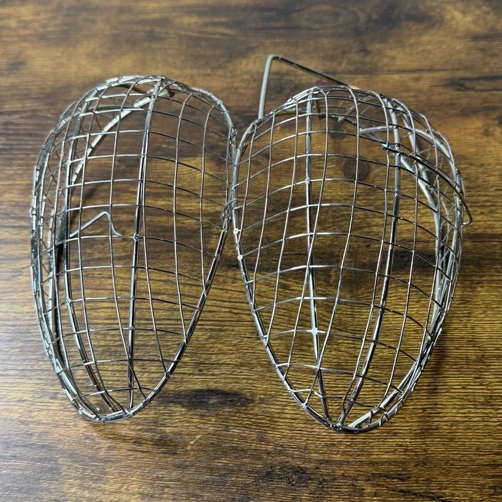 Silver Wire Eggs Basket